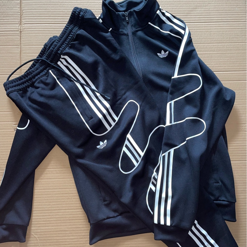 adidas Originals mens F-strike Tracksuit Pants and Jacket